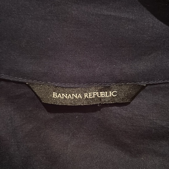 Tiered Wrap Midi Dress in Indigo Cotton, Rare - Picture 6 of 8